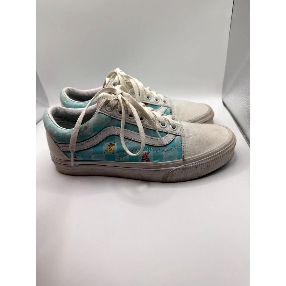 SpongeBob SquarePants x Vans Old Skool 721356 Unisex M7/W8.5 Sneakers Blue Shoes